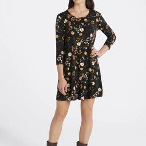 NINE BRITTON Skylee Brushed Knit Dress